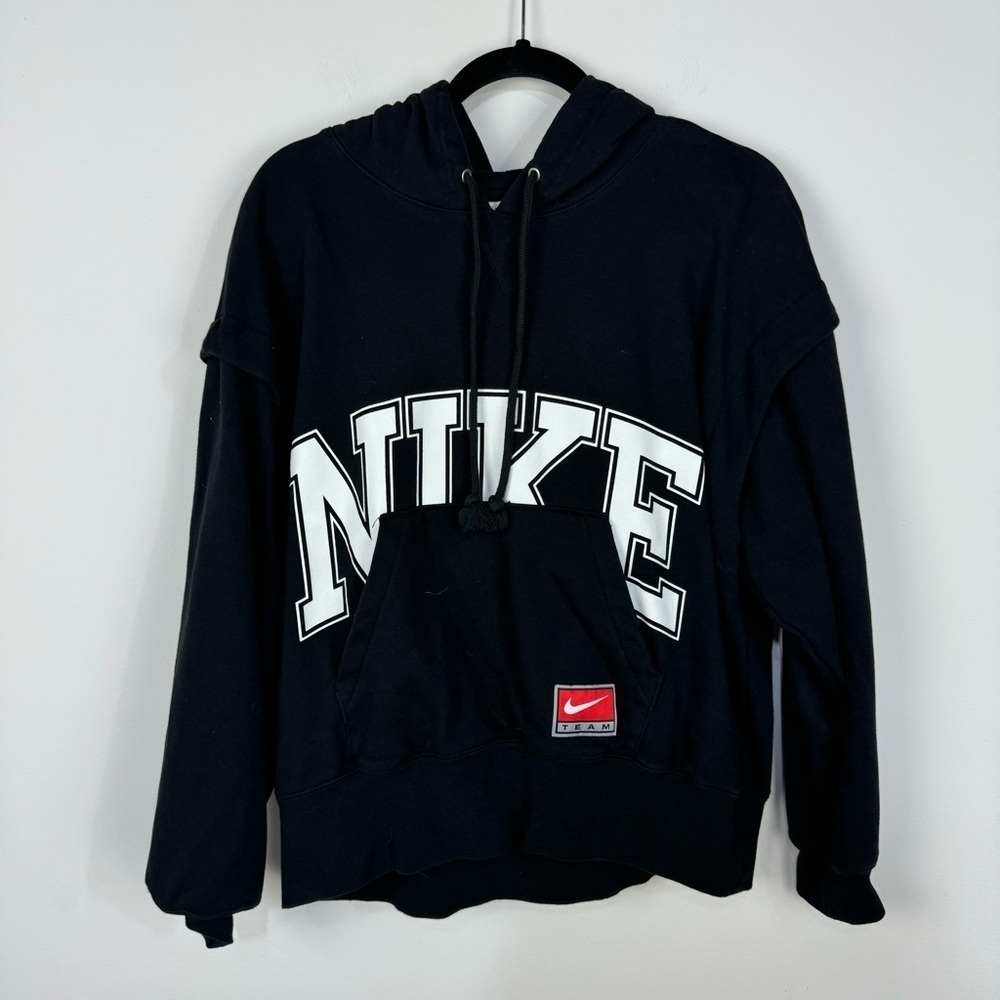 Nike Oversized Spellout Team Hoodie Trendy